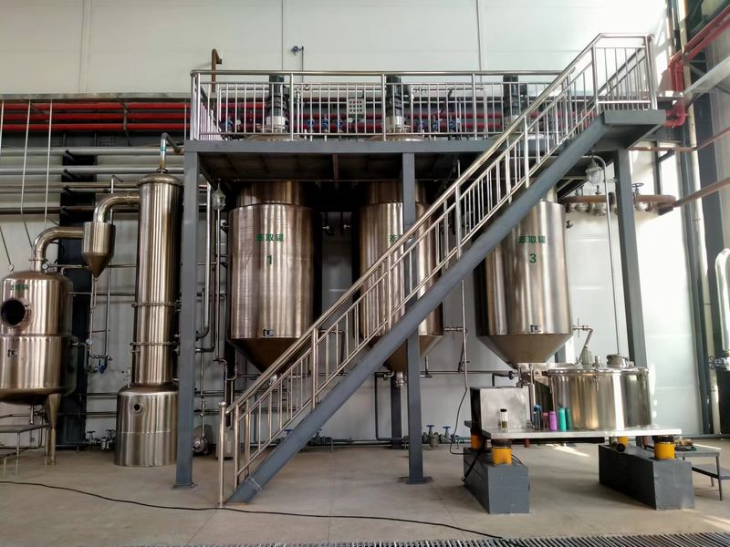 Shaanxi Baisifu Biological Engineering Co., Ltd. lini produksi pabrik