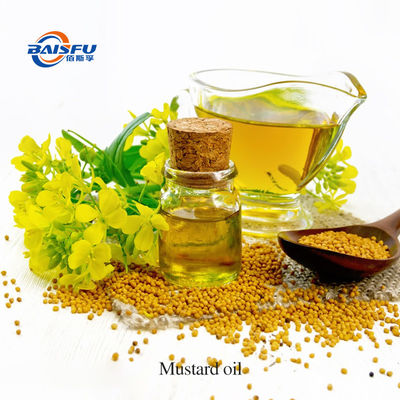 99% Minyak Mustard Minyak Esensial Tanaman Alami CAS 8007-40-7 Peningkatan nafsu makan Detoxification