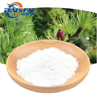 Baisfu High Purity 99% Arabinogalactan CAS No. 9036-66-2 form Larch Gum White fine Powder Used in the food and cosmetic industries as emulsifiers, stabilizers and adhesives