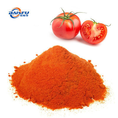 Baisfu Herb 100% Natural Plant Powder Red Powder Fresh Vegetable Tomato Fruit Powder Tomato Extract Lycopene 5%-30% Used As Food Additive