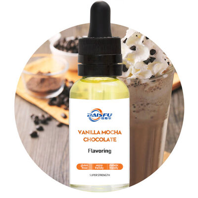 Premium Vanilla Mocha Chocolate Flavoring  Rich Creamy Aroma Liquid For Beverages Ice Cream Bakery Confectionery Applications