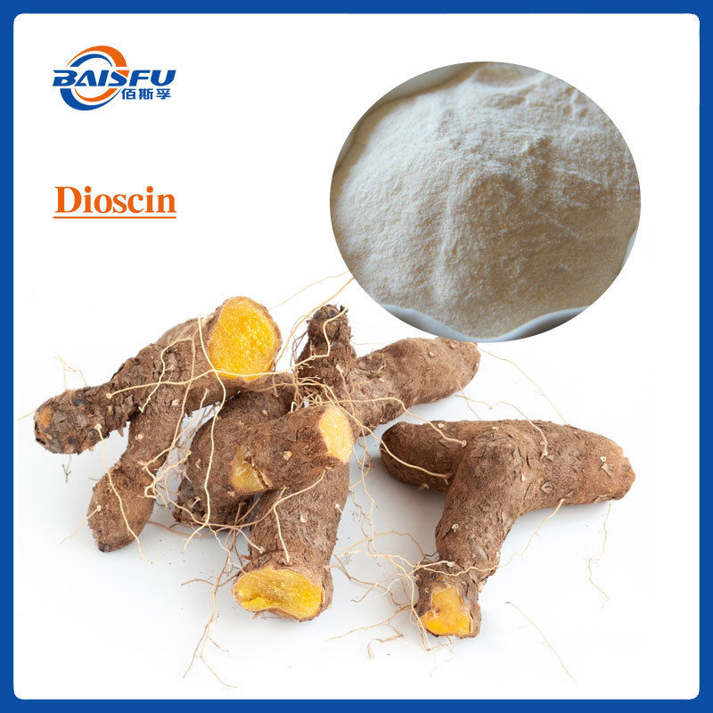 Baisfu Hot Selling plant powder White crystals Collettiside III Best Dioscin CAS 19057-60-4 used in food