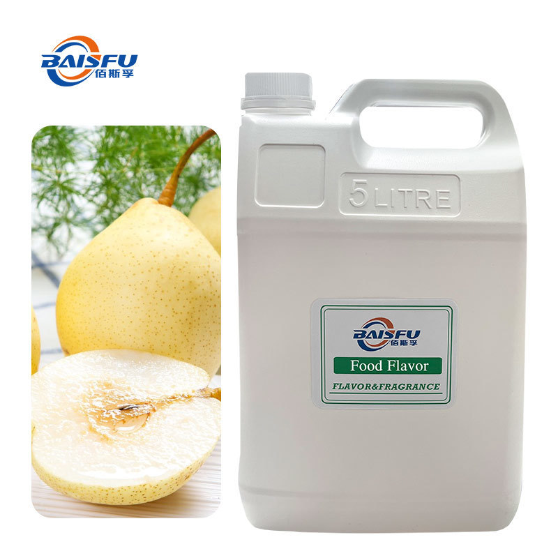 Pear essence has a rich and mellow pear aroma, which can provide a realistic pear flavor experience for food products