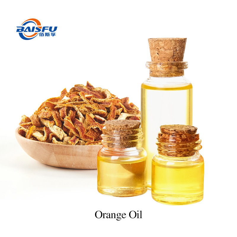 Orange Oil CAS 8008-57-9 Natural Essential Oil from Fresh Orange Peels for Flavoring Fragrance & Aromatherapy