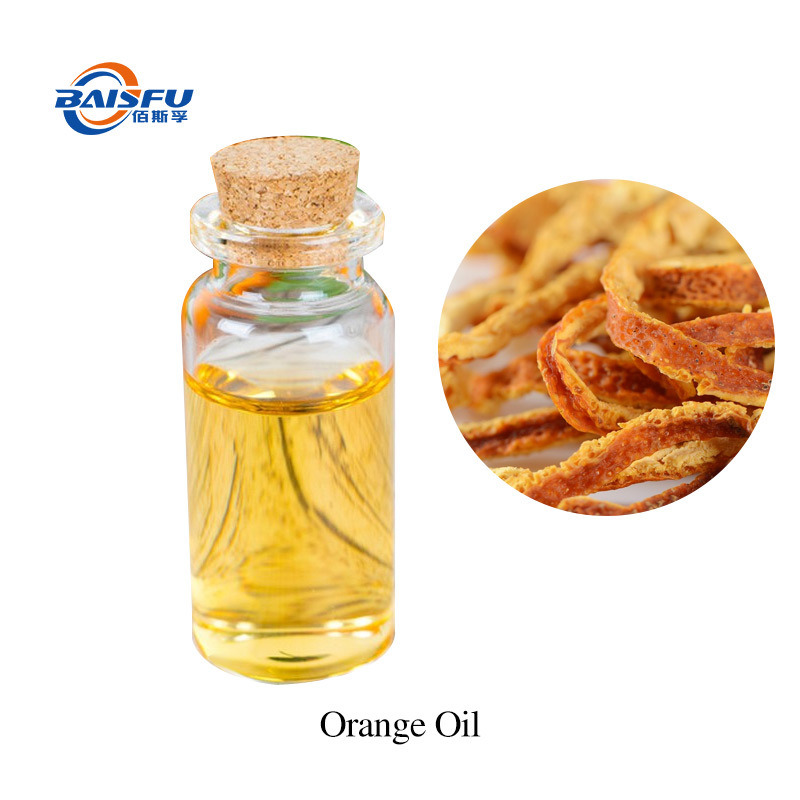 Orange Oil CAS 8008-57-9 Natural Essential Oil from Fresh Orange Peels for Flavoring Fragrance & Aromatherapy