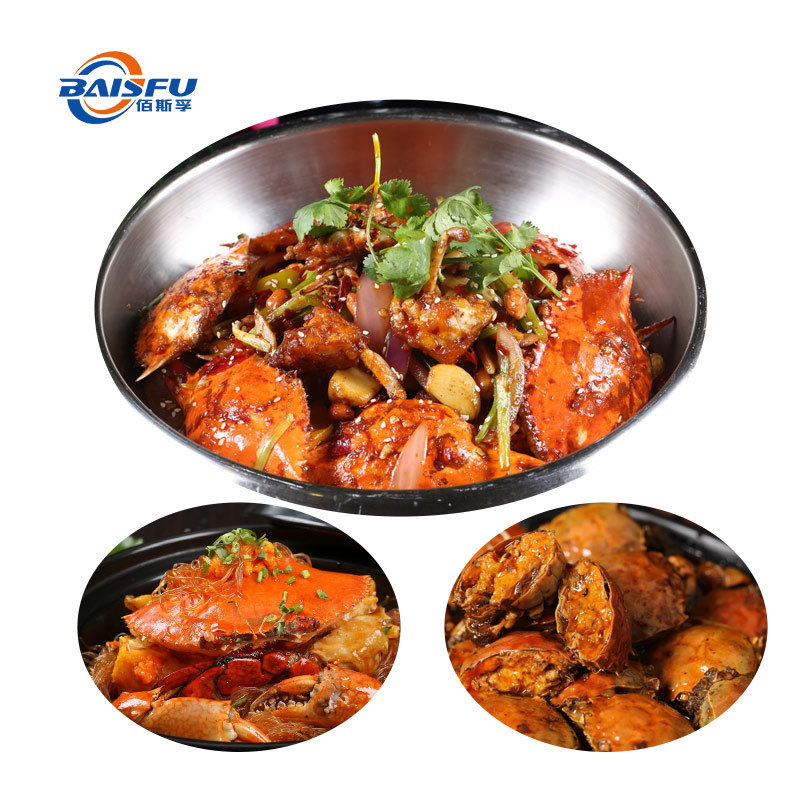BAISFU High Quality Spicy Crab Powder Flavor for Food Additives