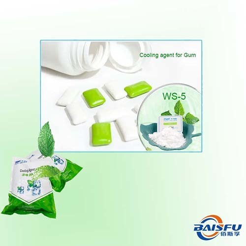 WS-5 Cooling Agent Powder CAS 68489-14-5, Food Grade Coolant for Candy & Gum