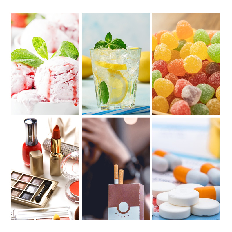 WS-5 Cooling Agent Powder CAS 68489-14-5, Food Grade Coolant for Candy & Gum