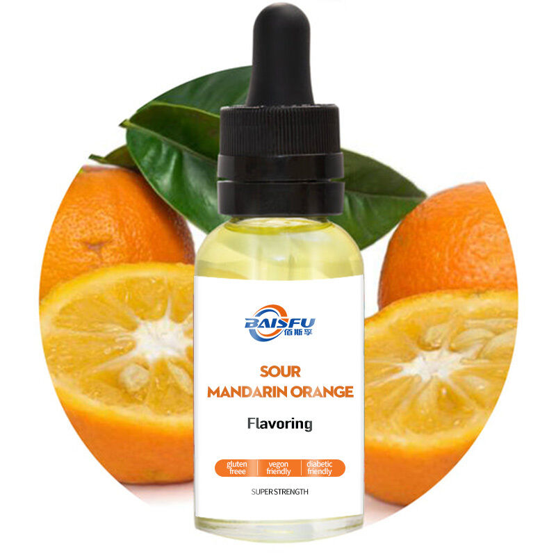 Baisfu Sour Mandarin Orange Flavoring – Tangy Citrus Food Essence For Drinks, Candy & Dessert Applications