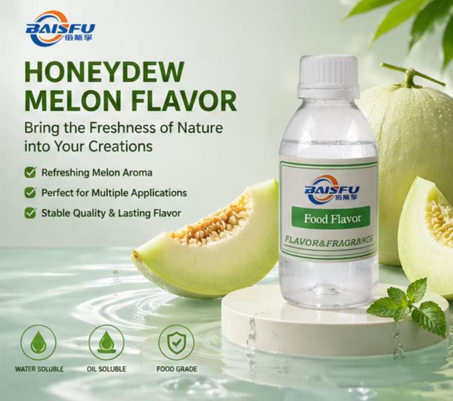 High Quality Premium Honey Dew Melon Flavor Concentrated Natural Rich Sweet Profile for Luxury Ice Cream
